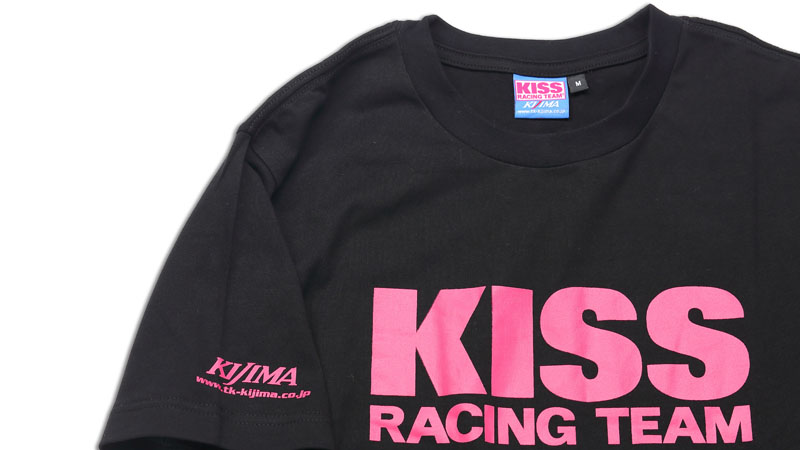 KISSレーシングチーム Ｔシャツ ブラック L - キジマ公式オンライン ...