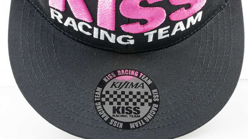 キャップ KISS RACING TEAM ピンク／ブラック - キジマ公式オンライン 